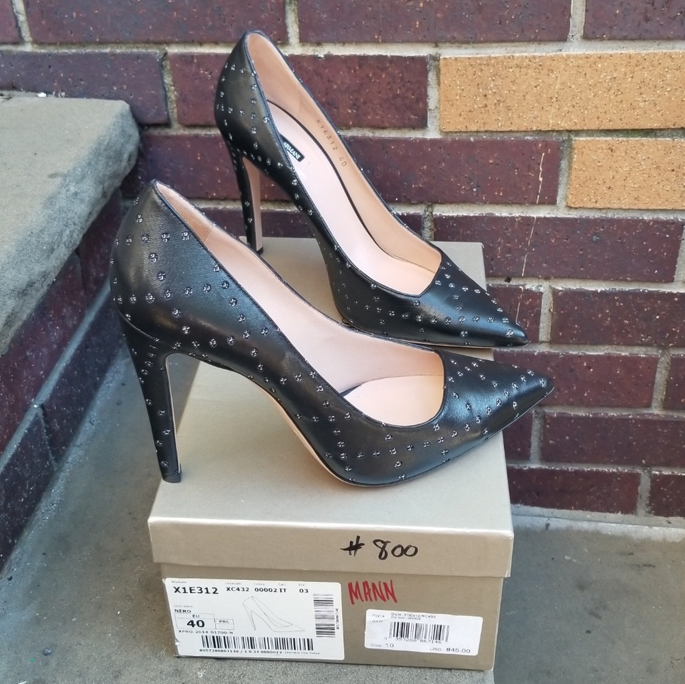 Giorgio Armani X1E312 black pumps